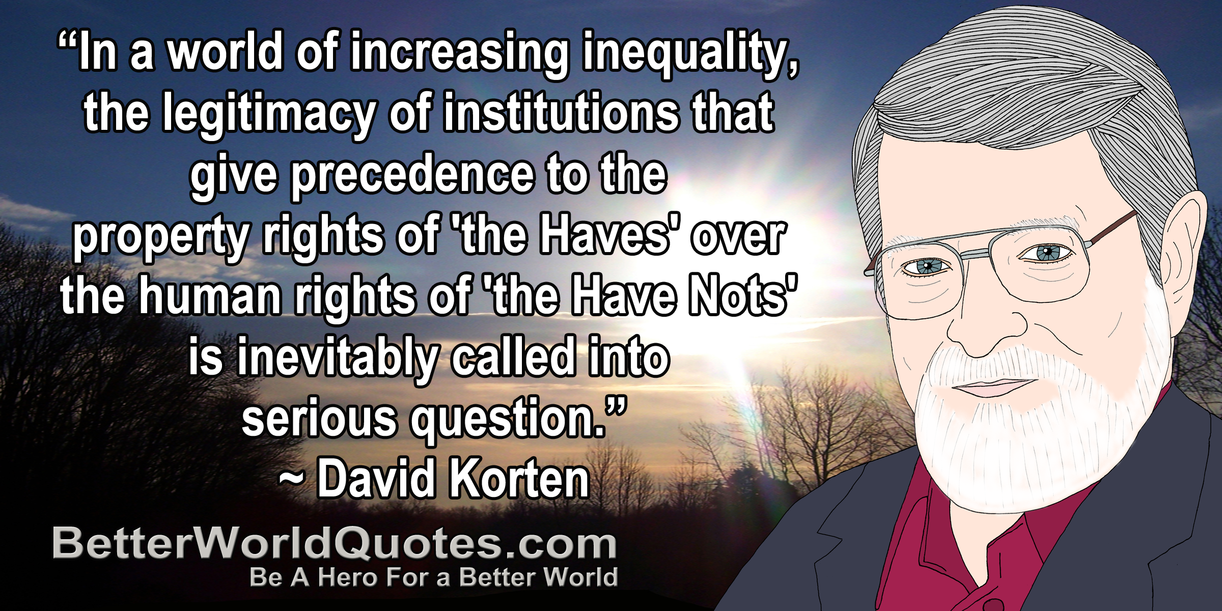 David Korten on Human Rights