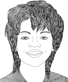 oprah winfrey coloring page