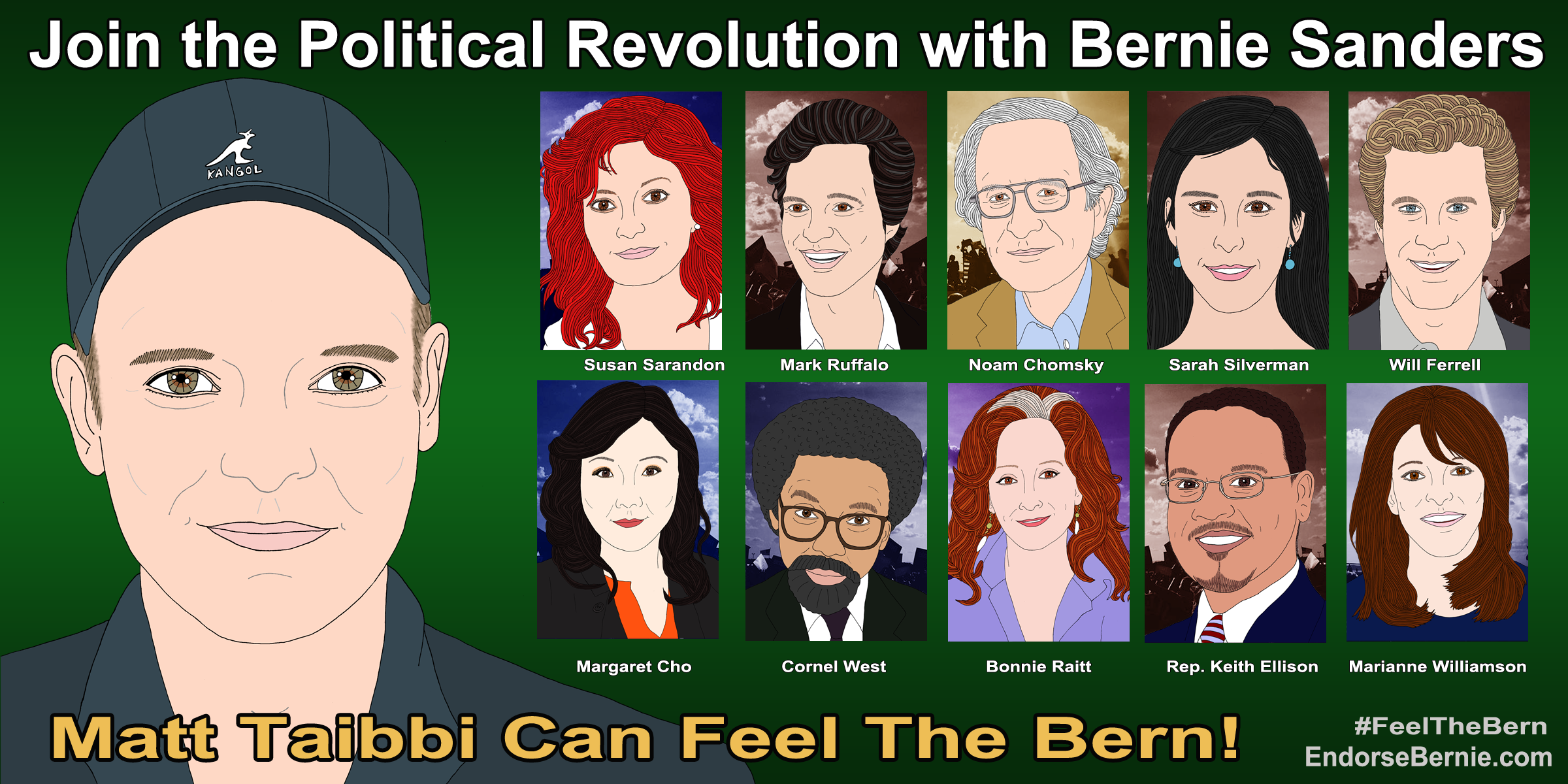 Matt Taibbi for Bernie Sanders