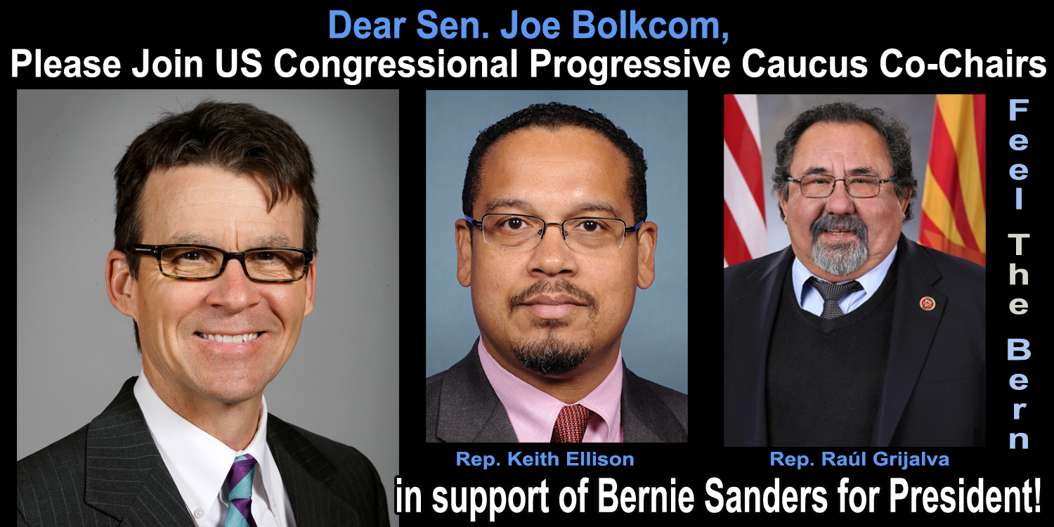Iowa Senator Tony Bisignano for Bernie Sanders for President 2016